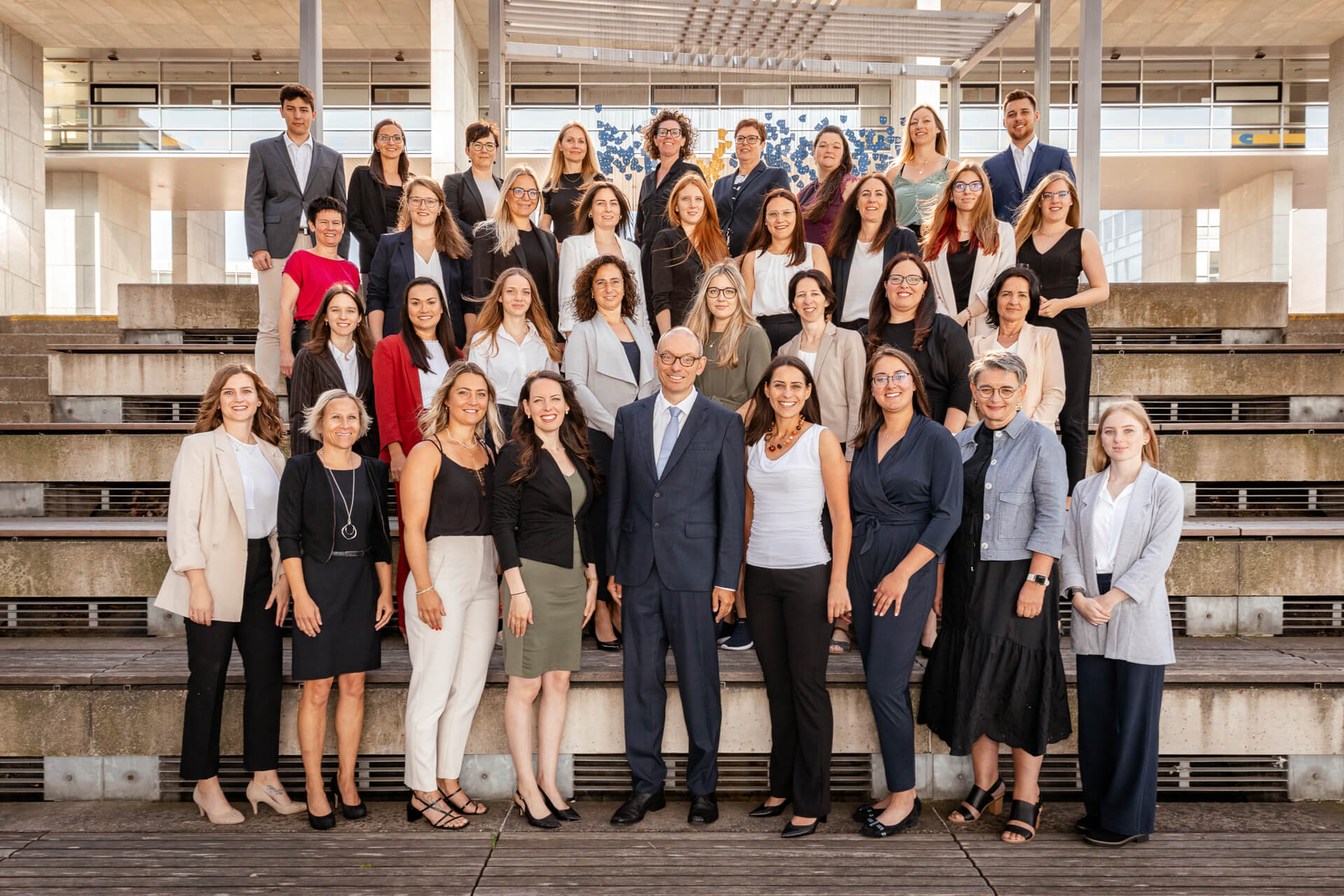 Gruppenfoto von der Steuerberatungskanzlei Höchtl